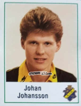 Figurina Johan Johansson - Fotboll 87. Allsvenskan och Division 1 n. 5 - Panini