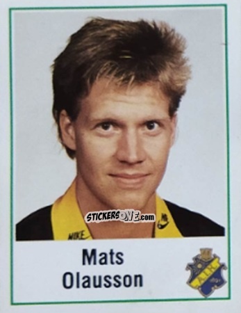 Figurina Mats Olausson - Fotboll 87. Allsvenskan och Division 1 n. 8 - Panini