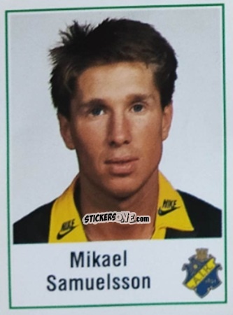 Figurina Mikael Samuelsson - Fotboll 87. Allsvenskan och Division 1 n. 14 - Panini