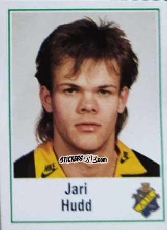 Cromo Jari Hudd - Fotboll 87. Allsvenskan och Division 1 n. 17 - Panini