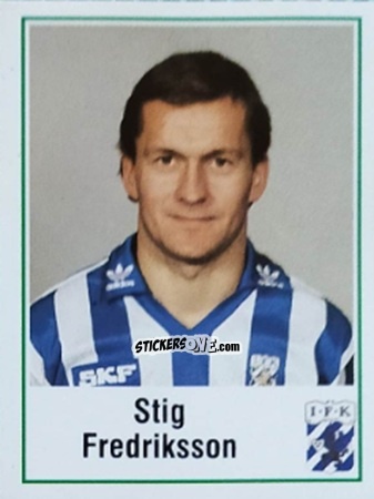 Figurina Stig Fredriksson - Fotboll 87. Allsvenskan och Division 1 n. 58 - Panini