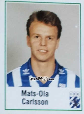 Figurina Mats-Ola Carlsson - Fotboll 87. Allsvenskan och Division 1 n. 60 - Panini
