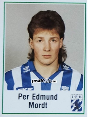 Figurina Per Edmund Mordt - Fotboll 87. Allsvenskan och Division 1 n. 62 - Panini