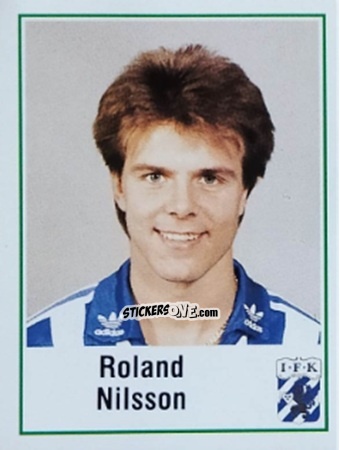 Figurina Roland Nilsson - Fotboll 87. Allsvenskan och Division 1 n. 63 - Panini
