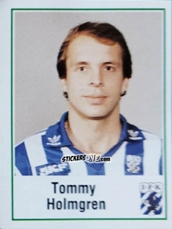 Figurina Tommy Holmgren - Fotboll 87. Allsvenskan och Division 1 n. 65 - Panini