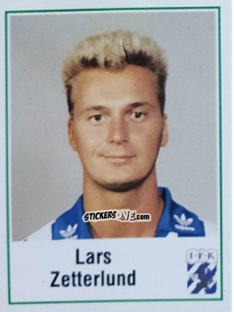 Figurina Lars Zetterlund - Fotboll 87. Allsvenskan och Division 1 n. 68 - Panini