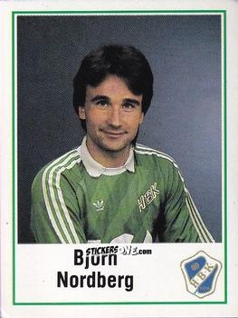 Figurina Björn Nordberg - Fotboll 87. Allsvenskan och Division 1 n. 75 - Panini