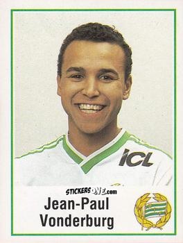Cromo Jean-Paul Vonderburg - Fotboll 87. Allsvenskan och Division 1 n. 98 - Panini