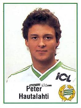 Figurina Peter Hautalahti - Fotboll 87. Allsvenskan och Division 1 n. 100 - Panini
