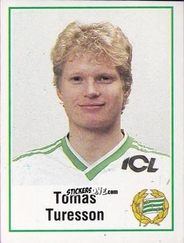 Figurina Tomas Turesson - Fotboll 87. Allsvenskan och Division 1 n. 104 - Panini