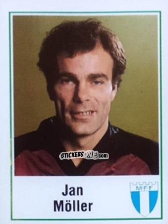 Figurina Jan Möller - Fotboll 87. Allsvenskan och Division 1 n. 111 - Panini