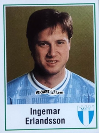 Figurina Ingemar Erlandsson - Fotboll 87. Allsvenskan och Division 1 n. 117 - Panini