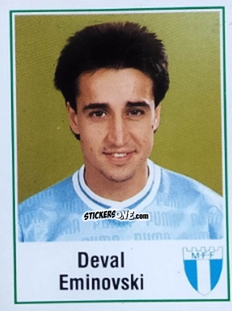 Figurina Deval Eminovski - Fotboll 87. Allsvenskan och Division 1 n. 118 - Panini