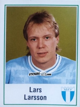 Figurina Lars Larsson - Fotboll 87. Allsvenskan och Division 1 n. 122 - Panini