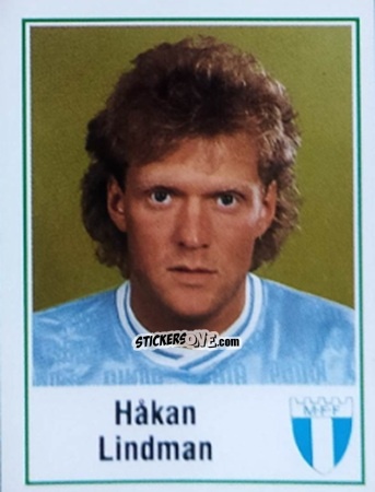 Figurina Håkan Lindman - Fotboll 87. Allsvenskan och Division 1 n. 124 - Panini