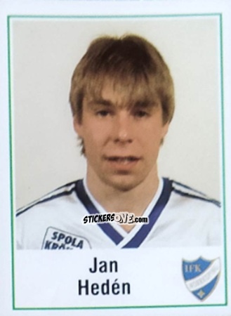 Figurina Jan Hedén - Fotboll 87. Allsvenskan och Division 1 n. 130 - Panini