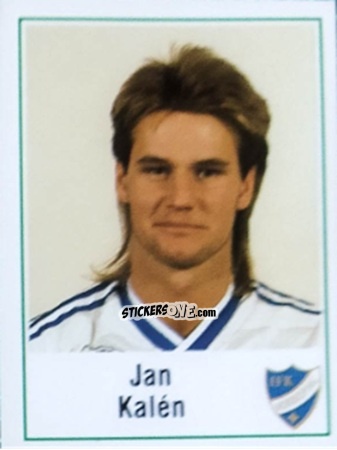 Figurina Jan Kalén - Fotboll 87. Allsvenskan och Division 1 n. 131 - Panini