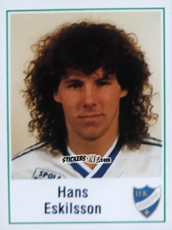 Figurina Hans Eskilsson - Fotboll 87. Allsvenskan och Division 1 n. 140 - Panini
