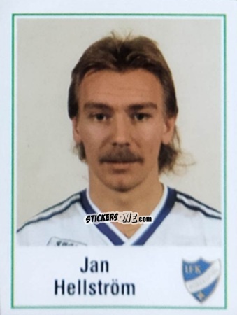 Figurina Jan Hellström - Fotboll 87. Allsvenskan och Division 1 n. 142 - Panini