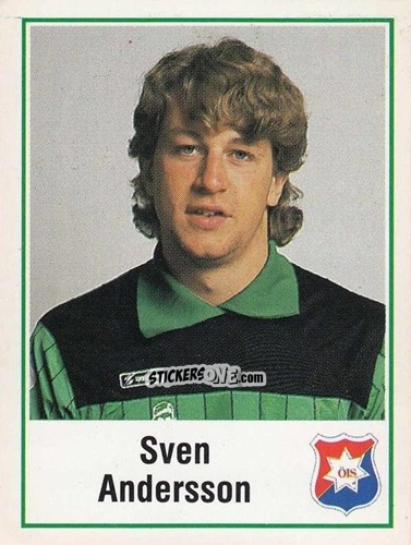 Figurina Sven Andersson - Fotboll 87. Allsvenskan och Division 1 n. 183 - Panini