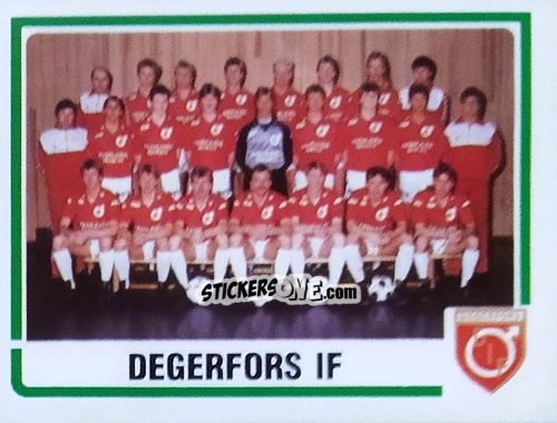 Sticker Team - Fotboll 87. Allsvenskan och Division 1 n. 219 - Panini
