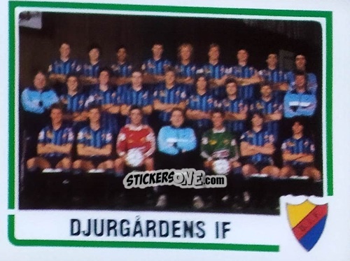 Sticker Team - Fotboll 87. Allsvenskan och Division 1 n. 220 - Panini