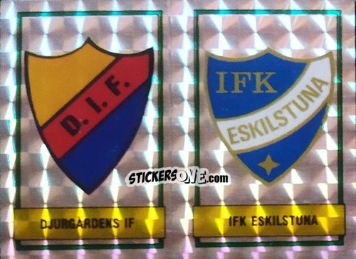 Figurina Badges - Fotboll 87. Allsvenskan och Division 1 n. 221 - Panini