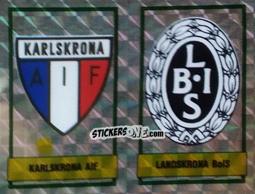 Sticker Badges - Fotboll 87. Allsvenskan och Division 1 n. 248 - Panini