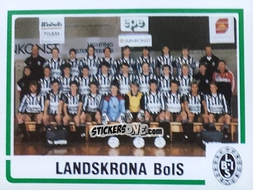 Sticker Team - Fotboll 87. Allsvenskan och Division 1 n. 249 - Panini