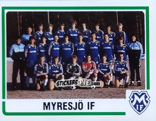 Cromo Team - Fotboll 87. Allsvenskan och Division 1 n. 252 - Panini