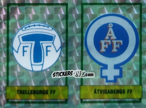 Sticker Badges - Fotboll 87. Allsvenskan och Division 1 n. 257 - Panini