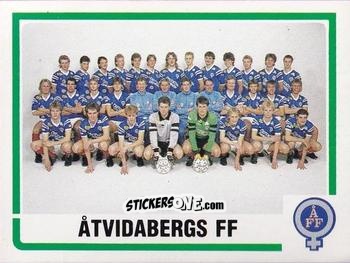 Figurina Team - Fotboll 87. Allsvenskan och Division 1 n. 258 - Panini