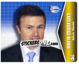 Sticker Rafa Monfort - Liga Spagnola 2005-2006 n. 2 - Colecciones ESTE