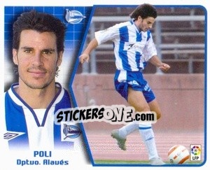 Cromo Poli - Liga Spagnola 2005-2006 - Colecciones ESTE