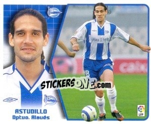 Sticker Astudillo - Liga Spagnola 2005-2006 n. 13 - Colecciones ESTE