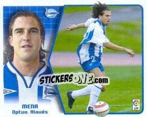 Cromo Mena - Liga Spagnola 2005-2006 - Colecciones ESTE