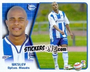 Sticker Wesley - Liga Spagnola 2005-2006 - Colecciones ESTE