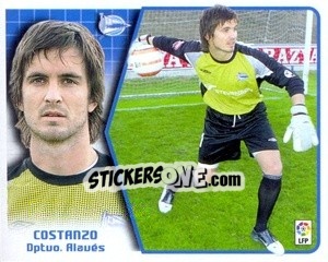 Sticker Costanzo - Liga Spagnola 2005-2006 n. 25 - Colecciones ESTE