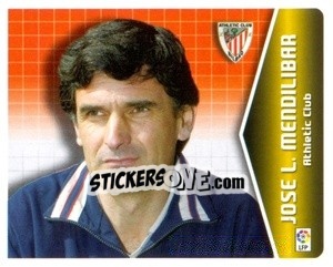 Sticker José Luis Mendilibar - Liga Spagnola 2005-2006 - Colecciones ESTE