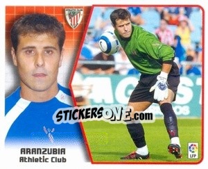 Sticker Aranzubia - Liga Spagnola 2005-2006 n. 28 - Colecciones ESTE