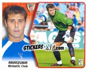 Cromo Aranzubia - Liga Spagnola 2005-2006 - Colecciones ESTE