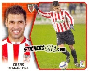 Sticker Casas - Liga Spagnola 2005-2006 - Colecciones ESTE