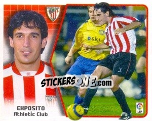 Sticker Exposito - Liga Spagnola 2005-2006 - Colecciones ESTE