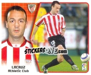 Sticker Lacruz - Liga Spagnola 2005-2006 n. 35 - Colecciones ESTE