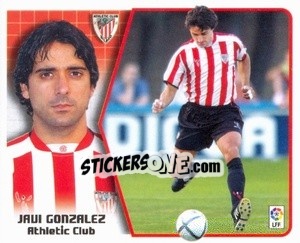 Cromo Javi González - Liga Spagnola 2005-2006 - Colecciones ESTE