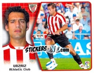 Sticker Urzaiz - Liga Spagnola 2005-2006 n. 47 - Colecciones ESTE