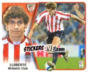 Sticker Llorente - Liga Spagnola 2005-2006 n. 48 - Colecciones ESTE