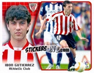 Sticker Ibon Gutiérrez - Liga Spagnola 2005-2006 - Colecciones ESTE