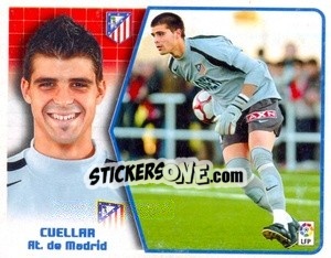 Sticker Cuéllar - Liga Spagnola 2005-2006 - Colecciones ESTE