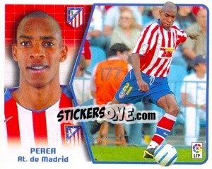 Cromo Perea - Liga Spagnola 2005-2006 - Colecciones ESTE